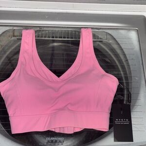 NVGTN Vibrant Pink Sports Bra